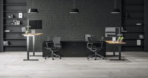 black Office Decor Ideas men